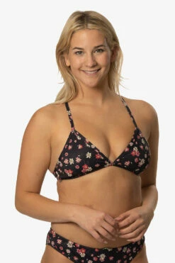 Triangle Bikini Top - Whimsical -JOLYN Sales Swim Tops Triangle Print Whimsical Front Side EmiJack 041323