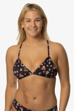 Triangle Bikini Top - Whimsical -JOLYN Sales Swim Tops Triangle Print Whimsical Front EmiJack 041323