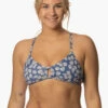 Vent Bikini Top - Bonny -JOLYN Sales Swim Tops Vent Print Bonny Front EmiJack 041323