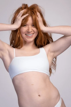 Willa Bikini Top - White