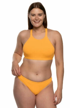 Andy Bikini Bottom - Mango -JOLYN Sales Swim Bottoms Andy Solid Front Mango MAN Malia 052821