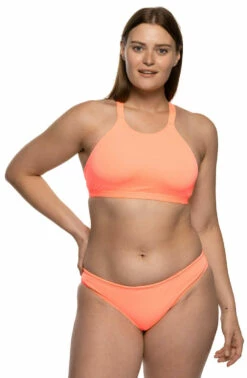Andy Bikini Bottom - Papaya -JOLYN Sales Swim Bottoms Andy Solid Front Papaya PAP Malia 052821 311dc634 149e 47b7 8228 841d115eaa3a