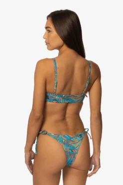 Salina Bikini Bottom - Paradise -JOLYN Sales Swim Bottoms Salinas print paradise Back LisaDillon 040323
