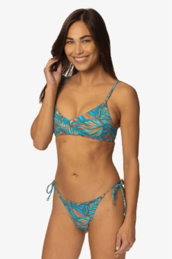 Salina Bikini Bottom - Paradise -JOLYN Sales Swim Bottoms Salinas print paradise Side LisaDillon 040323