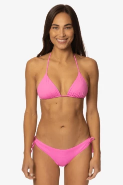Trestles Bikini Bottom - Passion -JOLYN Sales Swim Bottoms Trestles solid Passion Front LisaDillon 040323