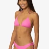 Trestles Bikini Bottom - Passion -JOLYN Sales Swim Bottoms Trestles solid Passion Side LisaDillon 040323