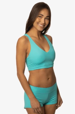 Biarritz Bikini Top - Manifest 20 Biarritz Bikini Top - Manifest -JOLYN Sales Swim Top Bearritz Print Manifest Side LisaDillon 040323