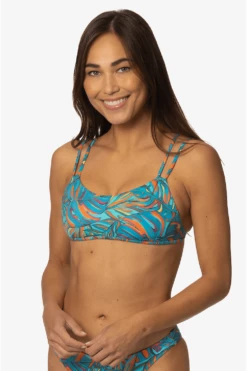 Burleigh Bikini Top - Paradise -JOLYN Sales Swim Top Burleigh Print Paradise Front2 LisaDillon 040323