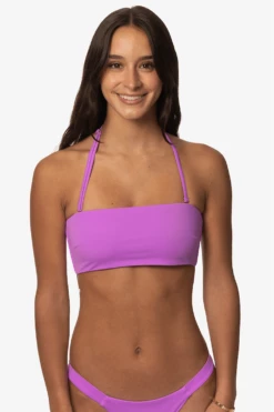 Lacanau Bikini Top - Dreamer -JOLYN Sales Swim Top Lacanau Print Dreamer Front GiannaShaw 040323