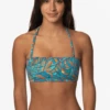 Lacanau Bikini Top - Paradise -JOLYN Sales Swim Top Lacanau Print Paradise Front GiannaShaw 040323