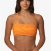 Lacanau Bikini Top - Pyramid -JOLYN Sales Swim Top Lacanau Print Pyramid Front GiannaShaw 040323
