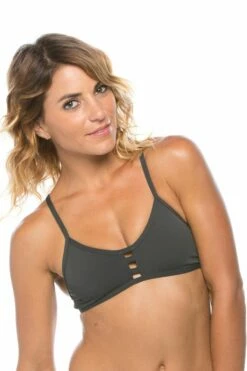 Tomcat Bikini Top - Army -JOLYN Sales TOM ASP F