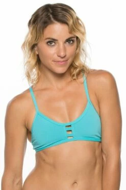Tomcat Bikini Top - Mango -JOLYN Sales TOM HAW F