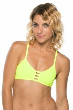 Tomcat Bikini Top - Mango -JOLYN Sales TOM HY F