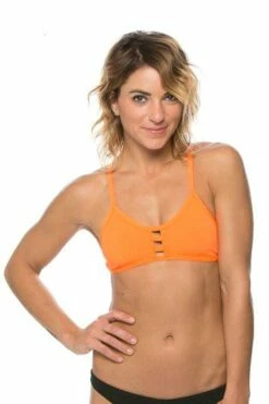 Tomcat Bikini Top - Mango -JOLYN Sales TOM SUN F