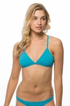 Triangle Bikini Top - Teal