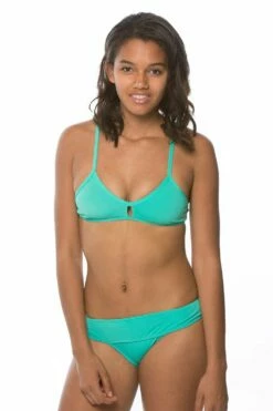 Vent Bikini Top - Seafoam