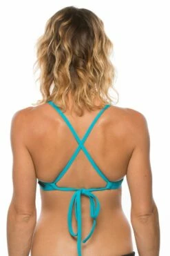 Vent Bikini Top - Teal