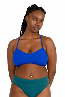 Grayson Bikini Top - Blueberry