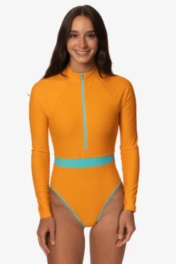 Nazare Long Sleeve Zip-Up Surf One Piece - Harmony -JOLYN Sales harmonyonesie3