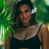 Hikari Bikini Top - Black